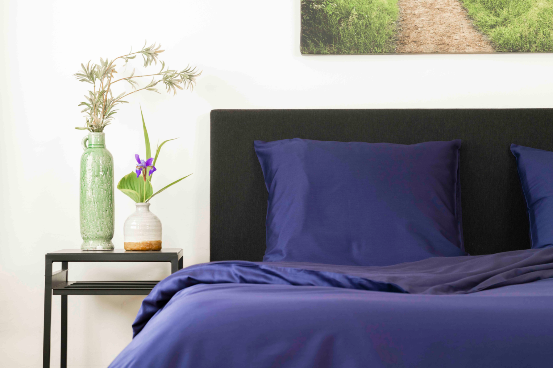 Hoeslakens – Arabian Night Blue