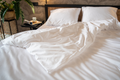 Hoeslakens – Lotus Hug White